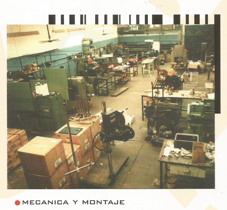 Taller de mecánica y montaje del archivo histórico de SISCOD