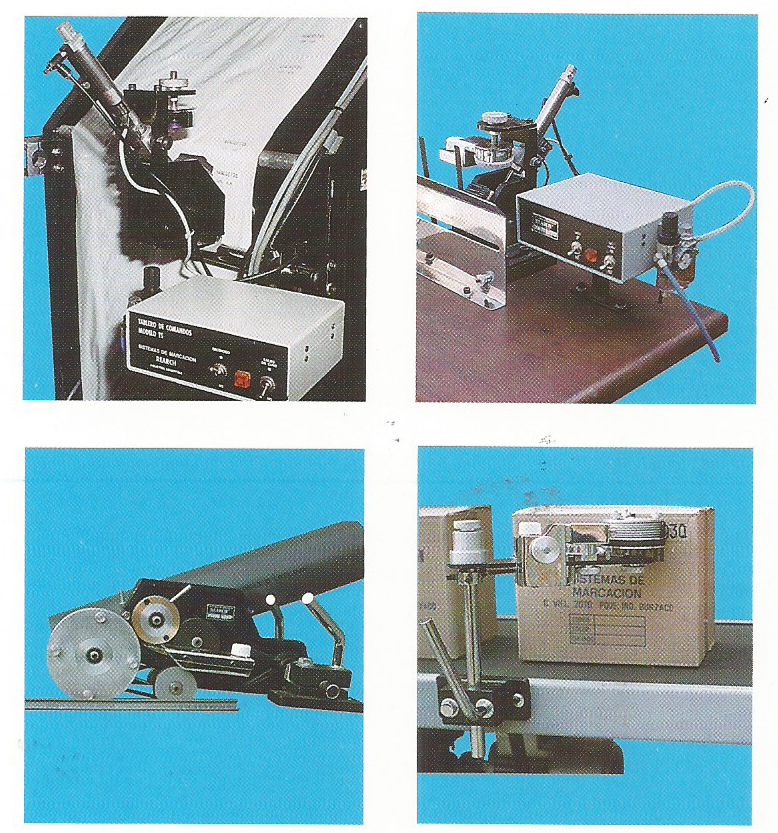 Aplicación de marcaje industrial del archivo histórico de SISCOD